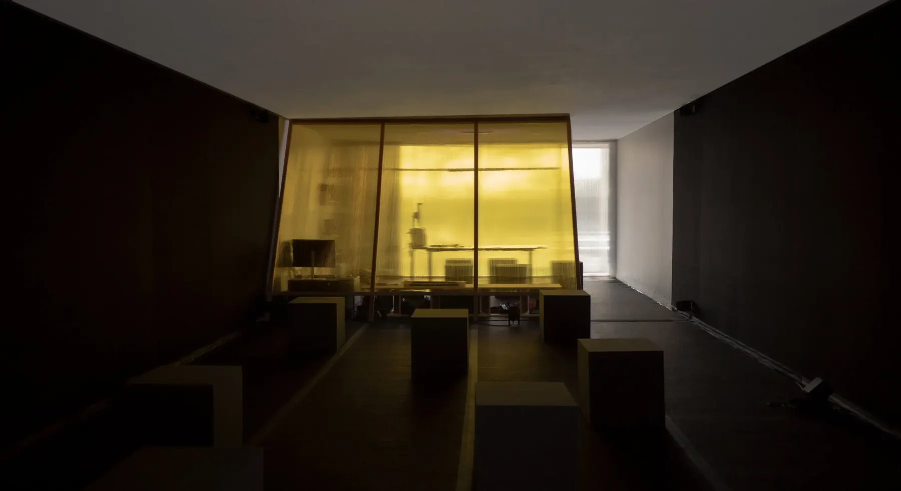 Black Hole listening room, panoramic