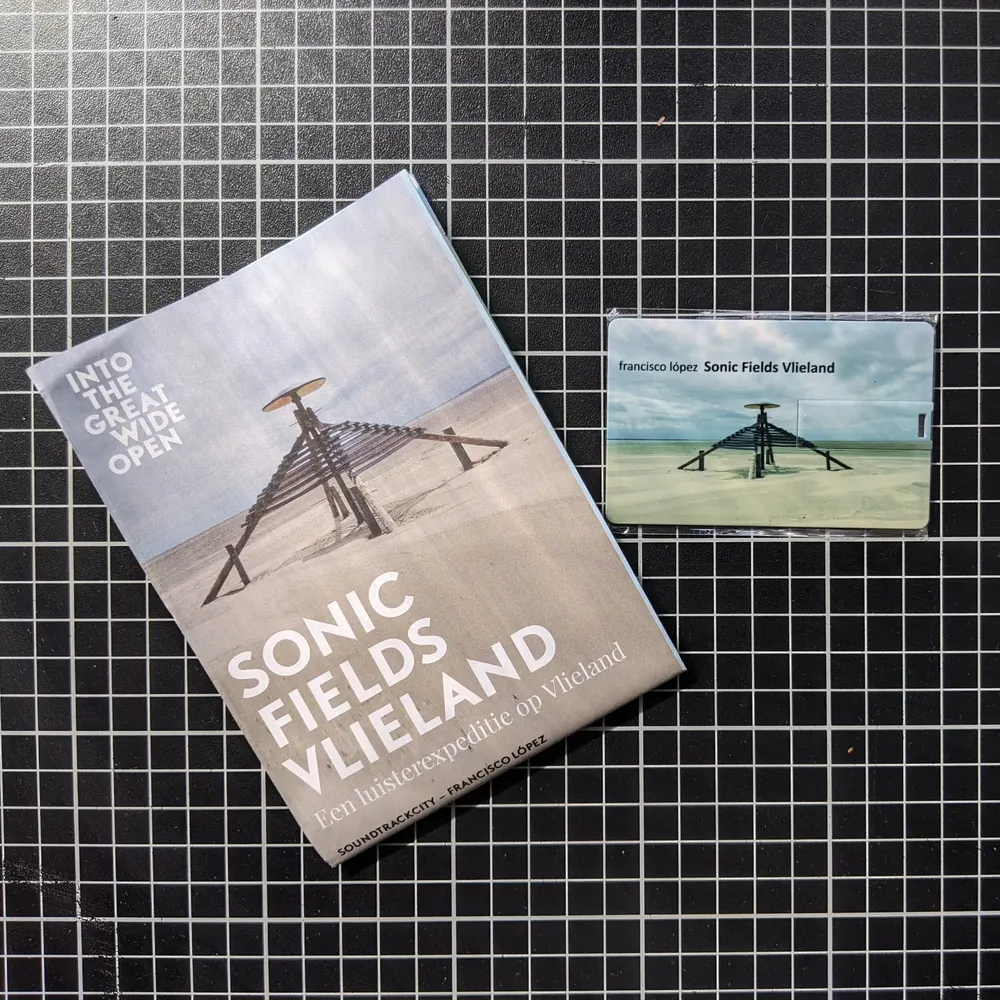 Francisco L&oacute;pez &mdash; Sonic Fields Vlieland, book and card edition