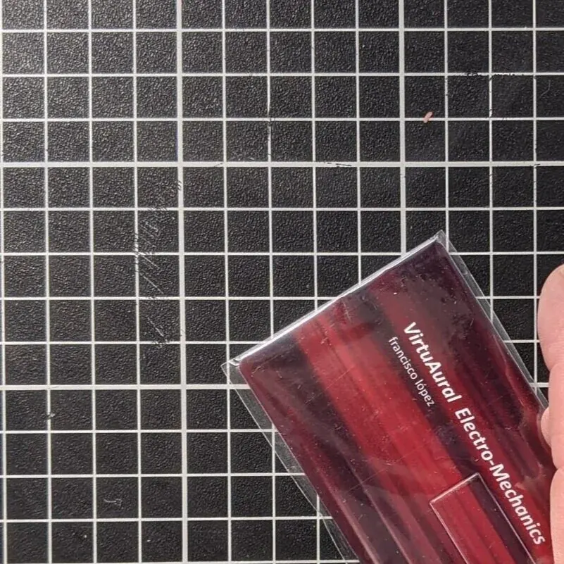 Francisco L&oacute;pez &mdash; VirtuAural Electro-Mechanics, disc in sleeve
